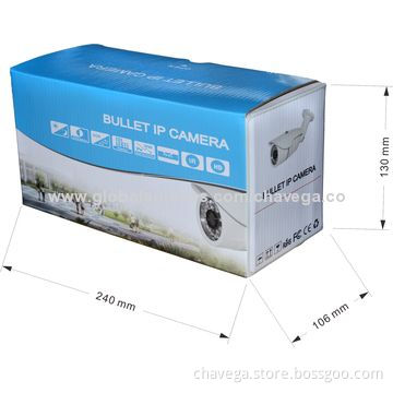 New Made in China 2.0MP Sony CMOS HD IR Infrared Waterproof IP CCTV Camera, Supports IE Viewing